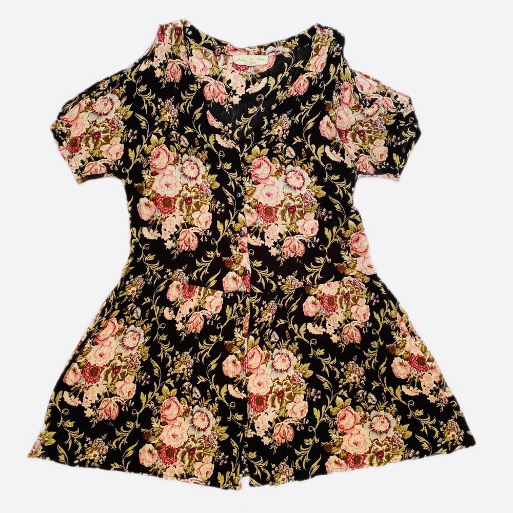 Staring at Stars Blossom Peplum Blouse